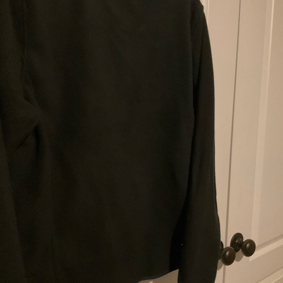 Women's Black Fleece Jacket - Picture 8 of 8